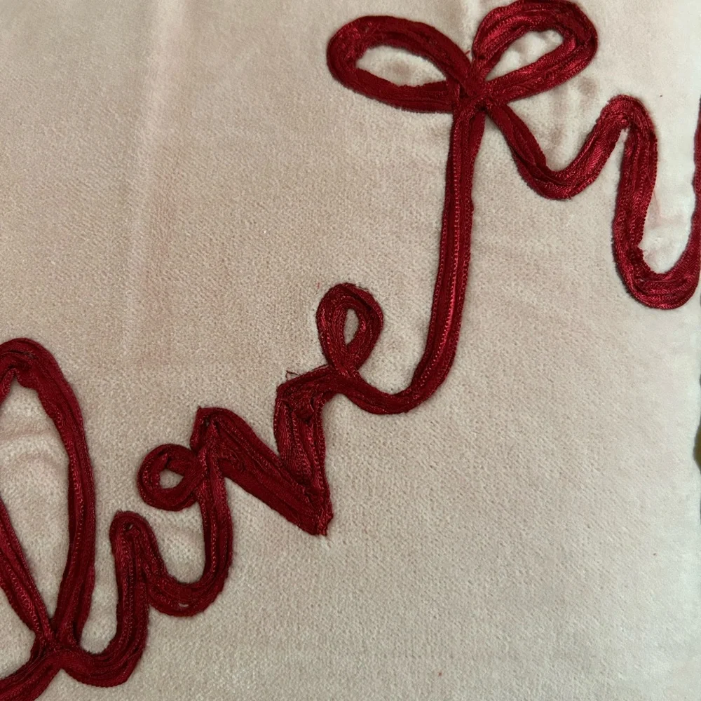 Threshold Love Script Lumbar Pillow - Picture 6 of 7